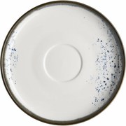 Mäser Kávécsészealj Pintar Fehér kék pöttyök 14 cm, L