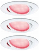 Paulmann 93940 -KÉSZLET 3x LED RGBW/2W IP23 Dimmelhető fürdőszobai beépíthető lámpa 230V