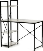 Íróasztal 100x48 cm, MDF, fehérített tölgy, GD-512 WT