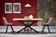 Holter bővíthető étkezőasztal aranytölgy 120-160cm