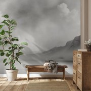 Fotótapéta - Szürke pusztaság (147x102 cm)