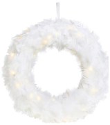 Markslöjd 705290 - LED karácsonyi koszorú FEATHER LED/1,2W/3xAA átm. 35 cm