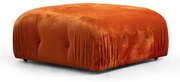 Bubble Pouffe Orange zsámoly