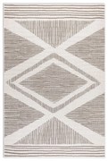 Barna-krémszínű kültéri szőnyeg 120x170 cm Gemini – Elle Decoration