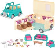 Li'l Woodzeez - Játékkészlet HAPPY CAMPER kemping