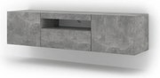 AURA TV Szekrény 150 cm Beton Színben