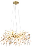 Globo 64132-8 - Csillár zsinóron DANNA 8xG9/8W/230V átm. 61 cm arany