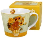 Porcelán bögre 600 ml díszdobozban Van Gogh Napraforgók