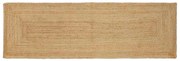 Szőnyeg Bézs 80 x 250 cm Juta