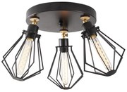 Felületre szerelhető csillár OYLAT 3xE27/40W/230V