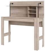 Felix Industrial íróasztal, természetes fa