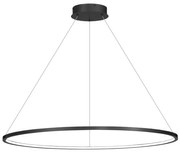 Milagro LED Fürdőszobai csillár zsinóron SATURNO LED/57W/230V IP44 antracit MI2161