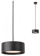 Redo 01-3101 - LED Csillár zsinóron PUNKT LED/6W/230V átm. 15 cm fekete