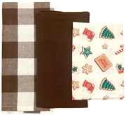 Konyharuha karácsonyi Mézeskalács 45x70cm 3db TiaHome