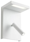 Redo 01-1499 - LED Fali spotlámpa AGOS LED/6W/230V + LED/3,2W USB fehér