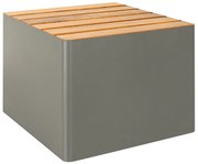 Kultéri asztalka WOODGREEN, többféle - Hobby Flower szín: khaki/natúr fa