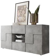 SERIAN beton szürke komód