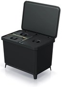 Prosperplast SYSTEMA szemetes kuka 1x23l + 2x10l fekete