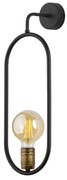 Jupiter 1820 - PIKE27 - Fali lámpa PONTI 1xE14/40W/230V fekete