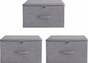 Tároló doboz x3 Univerzális, 3 fogantyúval