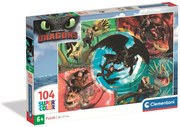 Így neveld a sárkányodat Friends 104 db-os puzzle Clementoni
