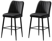 Vento Anthracite bárszék szett, 2 db, 2 db