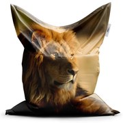 Classic babzsák oroszlán 3 - gyerek, barna