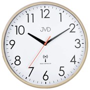 Rádióvezérelt műanyag óra JVD RH502.1, bézs