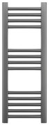 Grafitszürke 300x800mm törölközőszárítós fürdőszobai radiátor Welland Lux | Készletről | Gyors kiszállítással