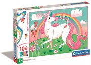 Unikornis Believe 104 db-os puzzle Clementoni