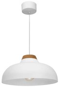 Luminex Csillár zsinóron BURGOS 1xE27/60W/230V fehér LU1990