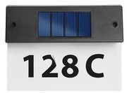 LED Napelemes házszám LED/1,2V/600 mAh IP44