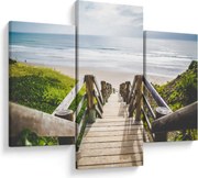 Kép - Bejárat a strandra (90x60 cm)