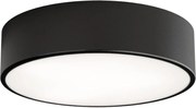 Mennyezeti lámpa érzékelővel CLEO 2xE27/24W/230V átmérő 30 cm fekete