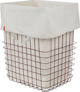 Borvörös fém szennyeskosár 64 l Store-It – Mette Ditmer Denmark