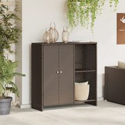 Tárolószekrény Barna 100x36x102 cm Rattan