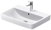Duravit 23756500002 - Falra szerelhető D-NEO mosdó 65x46 cm kerámia/fényes fehér