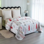 Ágytakaró JINGLE fehér Méret: 170 x 210 cm