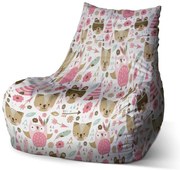 Bean babzsák erdei állatkák - gyerek, színes