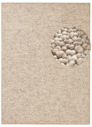 Világosbarna szőnyeg 80x150 cm Wolly – BT Carpet