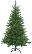 Casaria® Műkarácsonyfa 140 cm + állvány