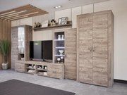 Luxara I. szekrénysor (Gotland) 2 ajtós ruhás elemmel modern