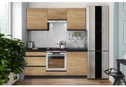 MARINA 180 cm-es konyhabútor, Craft tölgy
