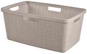 Curver Jute 46 l szennyestartó kosár taupe