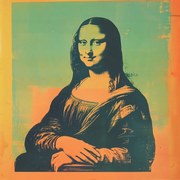 Illusztráció Mona Lisa Modern, Andreas Magnusson