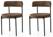 Gini Brown and Black étkezőszék szett, 2 db