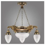 Kemar OW30/P - Csillár OURO EAGLE 3xE27/60W + 1xE27/100W/230V