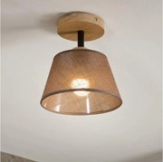 Felületre szerelhető lámpa ANTONIO 1xE14/40W/230V barna