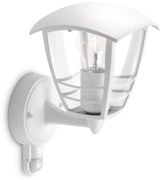 Philips 15388/31/16 - Kültéri fali lámpa érzékelővel MYGARDEN CREEK 1xE27/60W IP44