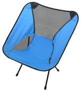 Összecsukható kempingszék kék 63 cm
